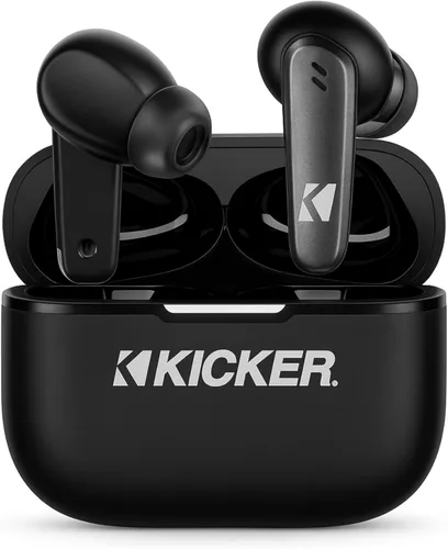 Miniatura 7 de Auriculares KICKER TWS1 Verdaderos Inalámbricos, Auriculares Bluetooth con Micrófono, Auriculares Inalámbricos para Android y iOS, Estuche de Carga