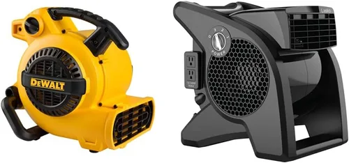 Miniatura 8 de DEWALT DXAM-2260 - Secador de aire portátil, 600 Cfm y DEWALT DXF-2042 industrial de alta velocidad, ventilador de almacén, movimiento resistente