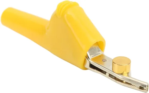 Miniatura 10 de Pinzas de cocodrilo de metal, abrazadera de clip de cocodrilo para conector surtido, abrazadera de batería eléctrica con aguja, pinzas de cocodrilo
