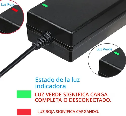 Miniatura 3 de 42V 2A Adaptador de corriente macho DC para cargador de batería de litio de bicicleta eléctrica de 36V, conector de cargador de batería de Escooter