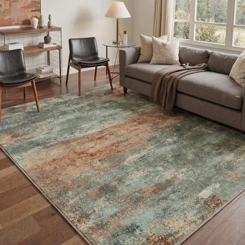 Miniatura 23 de BEIMO Alfombra de pasillo para cocina, alfombra lavable a máquina de 2 x 5 para entrada, alfombras modernas y abstractas suaves, cubierta de piso