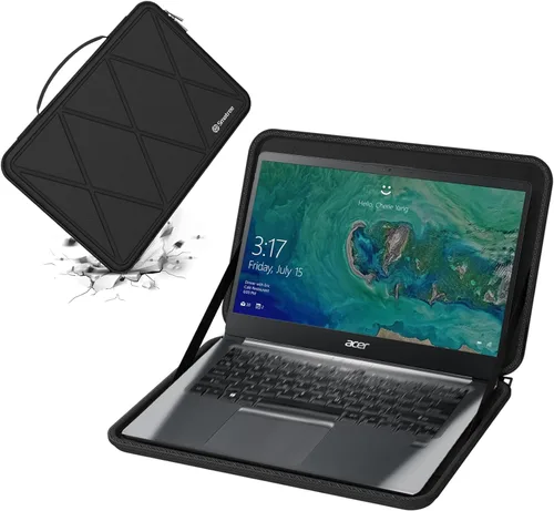 Miniatura 38 de Smatree Funda Protectora EVA Dura Compatible para Acer Aspire 5 A515/3 A315/1 A115 de 15.6 Pulgadas, para Acer Aspire Vero Green-AV15 Funda Serie X