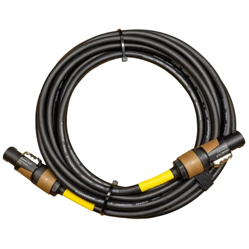 Miniatura 4 de Cable de altavoz de audio profesional, calibre 12 (2 pies, 1/4 a 1/4 pulgadas)
