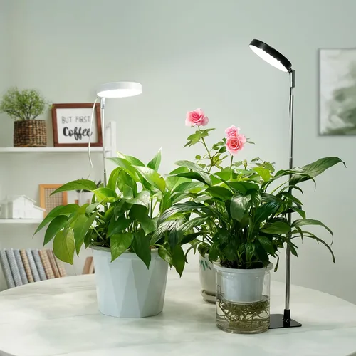 Miniatura 6 de Luces de cultivo para plantas de interior de espectro completo, 48 luces LED para plantas de interior con 2 opciones de montaje, 3 espectros