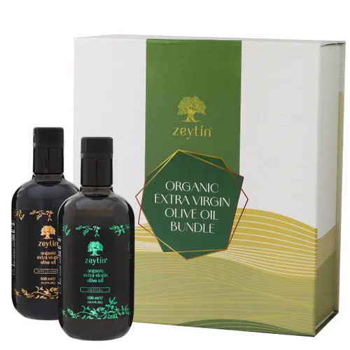 Zeytin Aceites de oliva virgen extra prémium - 2021/2022 Fresh Harvest I Premió la marca I Early-Harvest I Ensaladas y aderezos I prensado en frío I