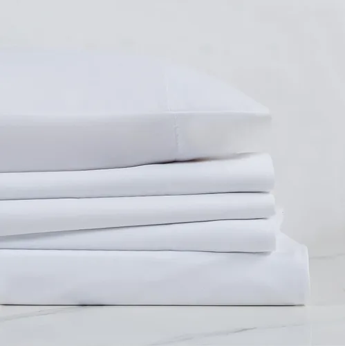 Miniatura 3 de TRULY SOFT Everyday - Juego de sábanas de poliéster blanco de 3 piezas, tamaño individual, color sólido, ropa de cama para adultos, certificado