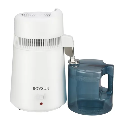 Miniatura 9 de ROVSUN Destilador de agua de 1.1 galón/4L para encimera del hogar, interior de acero inoxidable y contenedor sin BPA, máquina de agua destilada