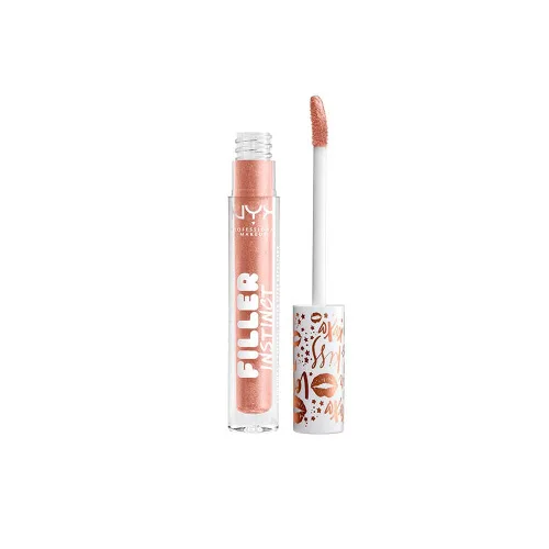 Miniatura 14 de NYX PROFESSIONAL MAKEUP - Filler Instinct Plumping - Brillo labial, brillo labial voluminizador - Let's Glaze (Transparente)