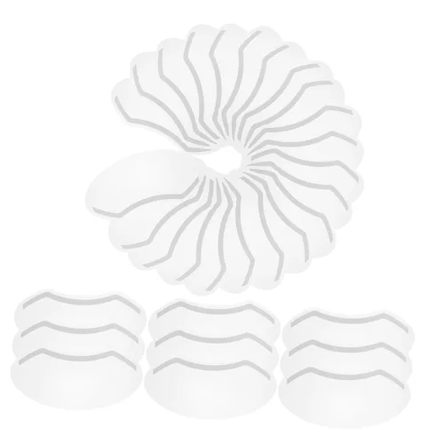 MERRYHAPY 60 piezas de viseras protectoras transparentes para corte de pelo para niños y niñas, mascarillas faciales para corte de pelo, maquillaje,
