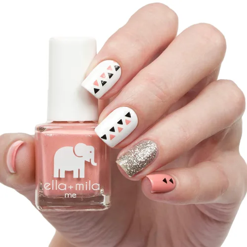 Miniatura 5 de ella+mila Profesional, Secado Rápido, Larga Duración y Resistente a Astillas, Esmaltes de Uñas Me Collection (Cotton Candy - 0.24 fl oz)
