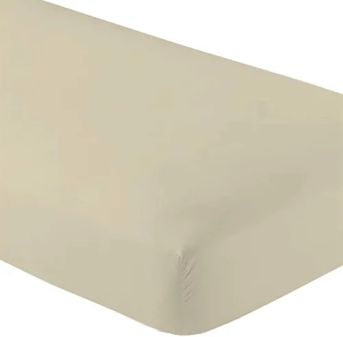 Miniatura 2 de Ropa de cama de algodón egipcio Satén Solid Patrón 1000 hilos 6 pcs hoja de cama Set 100% algodón egipcio de clase alta, sólido, 15 inches Deep Beige