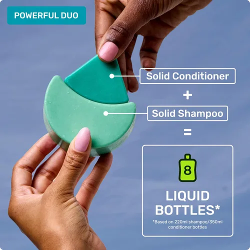 Miniatura 7 de Ethique - Professor Curl - Barra de champú para cabello rizado; define los rizos con manteca de karité, libre de plástico, vegano, sin crueldad