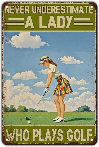 Miniatura 123 de Cartel de metal vintage con texto en inglés "Girl and She Lived Happily Ever After Dog" (Poodle Girl and She Lived Happily Ever After Dog), letrero