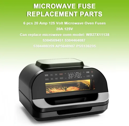Miniatura 3 de Fusibles de horno microondas para el horno microondas en cocina para los siguientes modelos de horno microondas GE JVM3160RF2SS JVM3160EF4ES