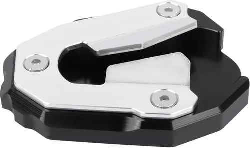 Miniatura 2 de Almohadilla de extensión para soporte de motocicleta, placa de soporte lateral de repuesto para Tiger 900 Tiger 900GT 2020-2025 Tiger 900 Plateado