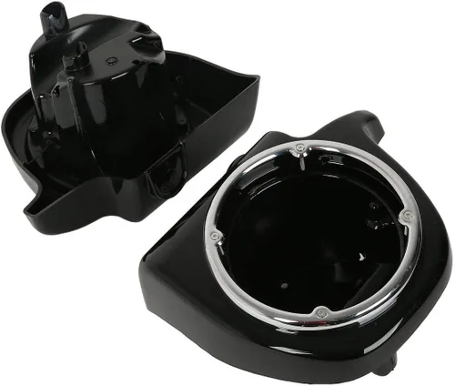 Miniatura 4 de Green-L - Rejilla inferior ventilada para piernas con altavoces de 6.5" para Harley Touring Road King Street Glide Electra Glide Ultra Modelos antes