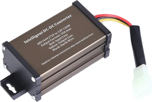 Miniatura 3 de Pro Chaser Carrito de golf DC-DC 72V 60V 48V Voltaje a 12V reductor de voltaje reductor regulador 120W 10A