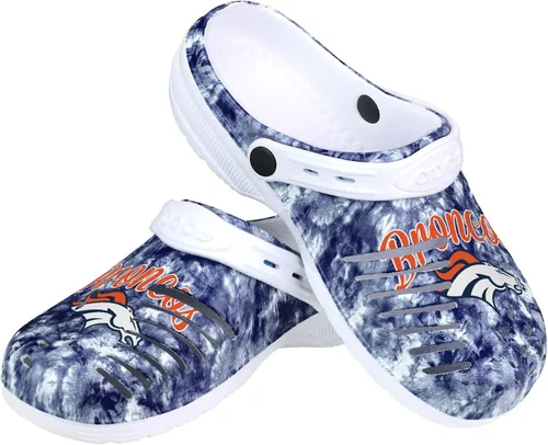 Miniatura 62 de FOCO NFL Womens NFL Team Logo Cloudie Garden Water Sandals Shoes Slipper Clogs with Strap