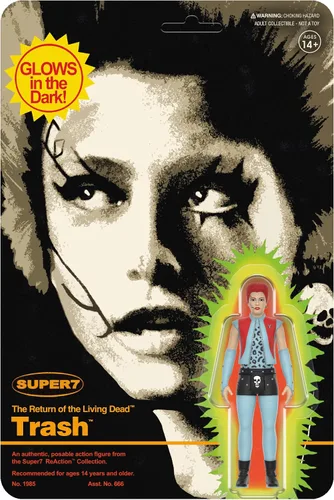 Miniatura 10 de Super7 Return of The Living Dead Tarman (Monster Glow) - Figura de acción de Return of The Living Dead de 3.75 pulgadas, coleccionables clásicos