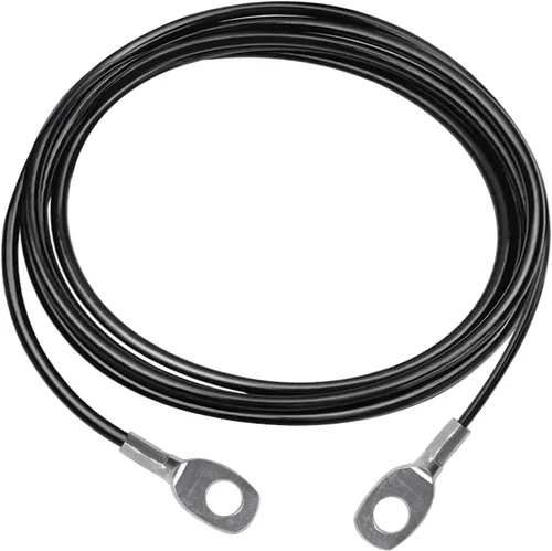 Miniatura 11 de LFJ Replacement Gym Cable with Stopper Ball Fitness Pulley Cable Steel Wire Rope for Cable Machine Home Gym Weight Lift Pulley System Negro ajustable