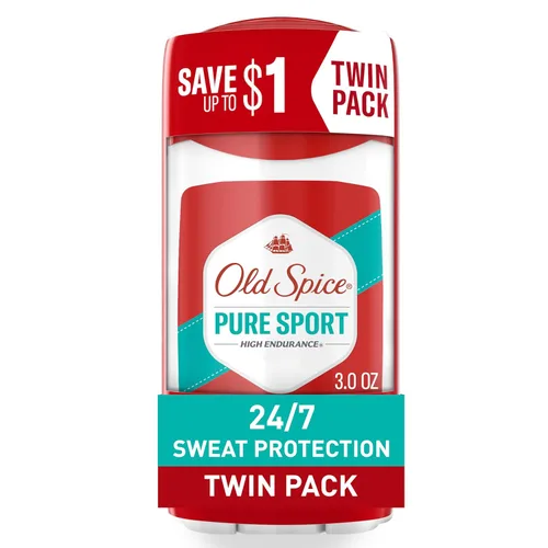 Old Spice Desodorante Antitranspirante Para Hombres, Alta Resistencia, Defensa Contra el Sudor 24/7 y Protección Contra Olores, Frescura 24/7 y