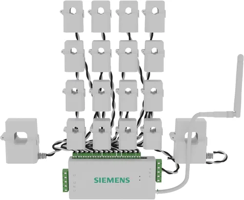 Miniatura 2 de SIEMENS Inhab Monitor de Energía Inteligente para el Hogar con Sensores de Nivel de Circuito de 16-50 Amperios y 2 Sensores Principales de 200