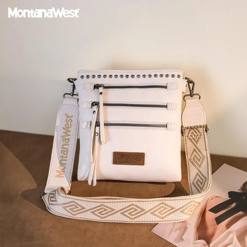 Miniatura 2 de Montana West Bolsos cruzados para mujer con múltiples bolsillos y correa de guitarra