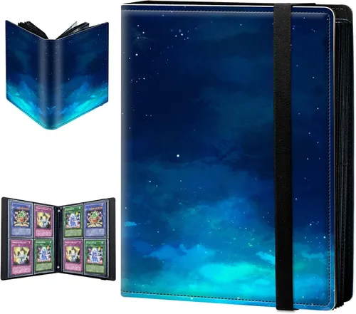 Miniatura 20 de Carpeta para tarjetas intercambiables, 4 bolsillos para tarjetas intercambiables, 160 bolsillos de doble cara, funda para tarjetas de tamaño Mujeres