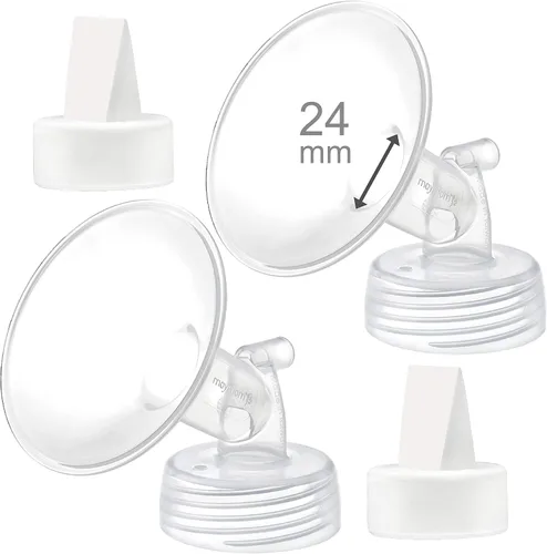 Miniatura 14 de Maymom Válvula de brida y pico de pato de 0.827 in compatible con piezas de bomba de repuesto Spectra S1 S2 9 Plus, no original Spectra Brida