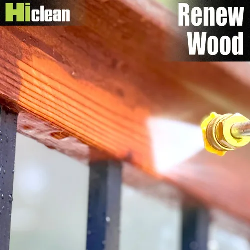 Miniatura 5 de Hiclean Lavadora a presión eléctrica de 2100 PSI – Lavadora portátil para detalles de automóviles, patios, vallas y limpieza al aire libre, diseño