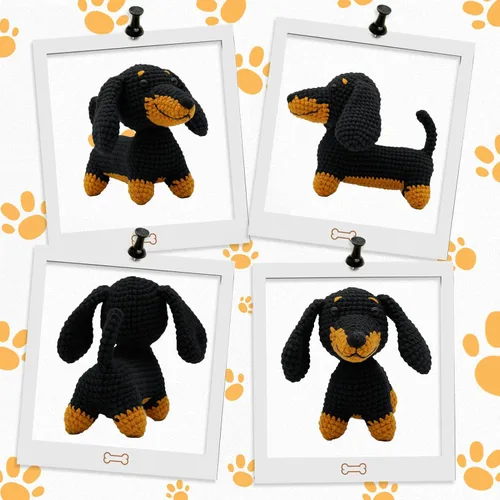 Miniatura 9 de Kit de ganchillo Nikolle para principiantes con videotutoriales paso a paso Kit de ganchillo de animales Kit de inicio de ganchillo para adultos