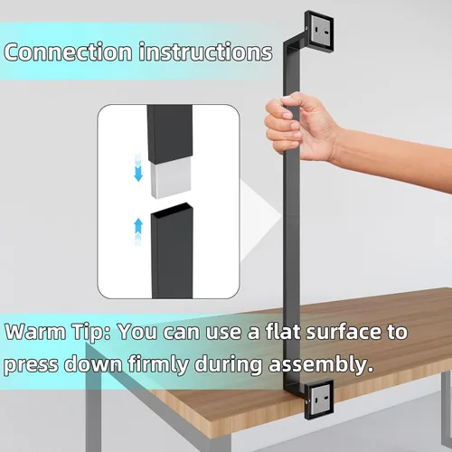 Miniatura 8 de Juego de accesorios de baño de 5 piezas, color negro mate, toalleros de acero inoxidable de 24 pulgadas para baño, juego de toallero, anillo