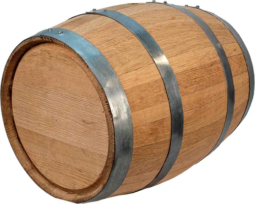 Barril de roble de 5 galones - Barril de vino de madera de whisky (20 litros) - para el cervecero casero, destilador, enólogo - Nuevos barriles de