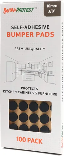 Miniatura 5 de Almohadillas de espuma EVA para muebles, 3/8 pulgadas de diámetro, redondas, 3M, autoadhesivas, protegen gabinetes de cocina, cajones, escritorios