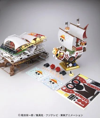 Miniatura 2 de Bandai Hobby Figura de acción de barco modelo Thousand Sunny