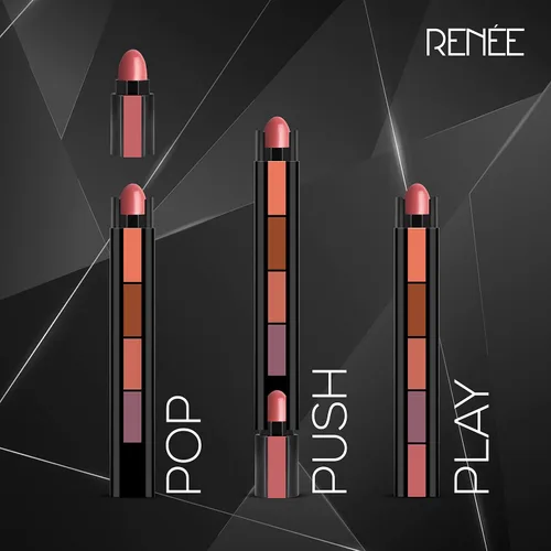 Miniatura 6 de RENEE Fab 5 Nude - Lápiz labial 5 en 1, 7.5 gm