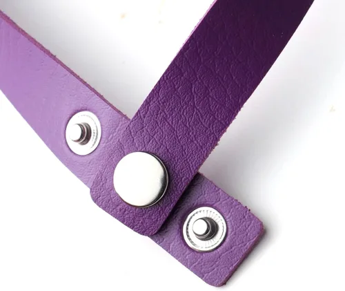 Miniatura 4 de Gargantilla de corazón punk para mujeres y niñas, collar gótico de piel sintética, ajustable, accesorios góticos