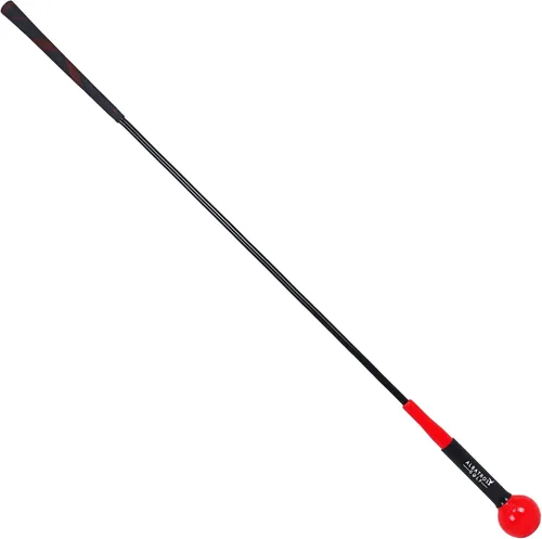 Fitvids Ayuda de entrenamiento de swing de golf, entrenador de swing de golf, palo de calentamiento de práctica de golf para la fuerza, flexibilidad