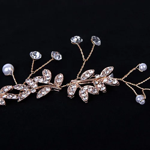 Miniatura 7 de Diadema de diamantes de imitación de los años 20 para novia, accesorios de los años 20 para mujeres, novias de boda, color dorado