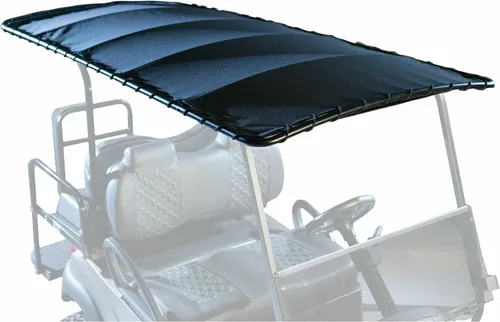 RedDot Topsail - Top de lona para carrito de golf, fácil instalación con ajuste universal, fabricado en los Estados Unidos (84 pulgadas)