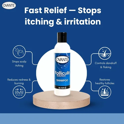 Miniatura 2 de Solución para foliculitis en champú natural, 6 onzas líquidas