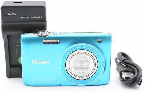 Miniatura 10 de Nikon Coolpix S3100 14 MP cámara digital con lente de zoom óptico de gran angular NIKKOR de 5x y LCD de 2.7 pulgadas (Morado) (modelo antiguo)