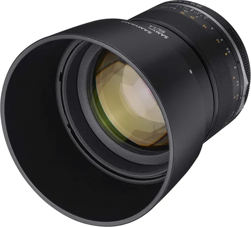 Miniatura 3 de Samyang Lente de teleobjetivo de alta velocidad sellada F1.4 MK2 de 3.346 in para Fuji X, marco completo, enfoque manual suave, Bokeh de 9
