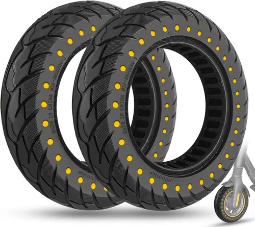 Miniatura 11 de 10 x 2.5 Pulgadas Neumático para Patinete Eléctrico Neumático Sólido 60/70-6.5 Ajuste para Ninebot Max G30P G30LP~Gotrax G5 G6~Hiboy Max 3~Hover 1