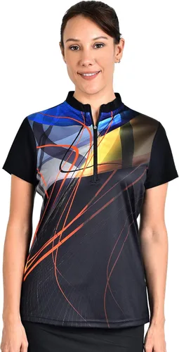Miniatura 2 de SAVALINO Camiseta estampada con sublimación para mujer material que absorbe el sudor y se seca rápidamente talla S-5XL