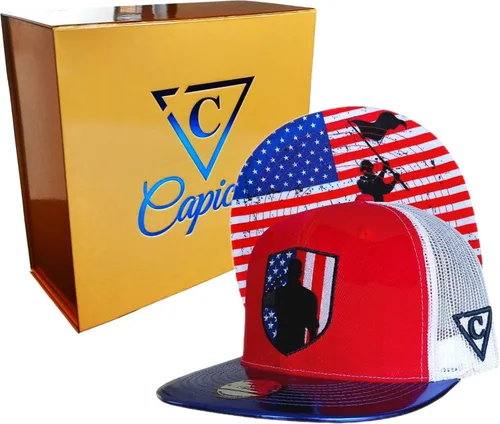 Miniatura 3 de Capiche - Gorra de visera plana de serie especial, talla única, unisex, hombre, más de 99 diseños