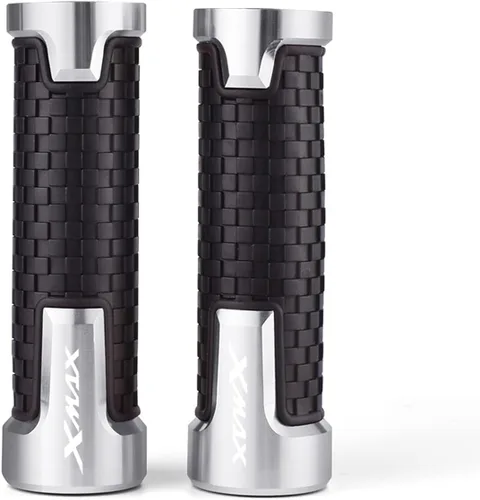 Miniatura 6 de Empuñaduras de manillar de motocicleta, agarres de goma CNC para Yamaha X-MAX Xmax 125 250 300 Xmax125 Xmax300 XMAX250 2017-2021 Racing Grips