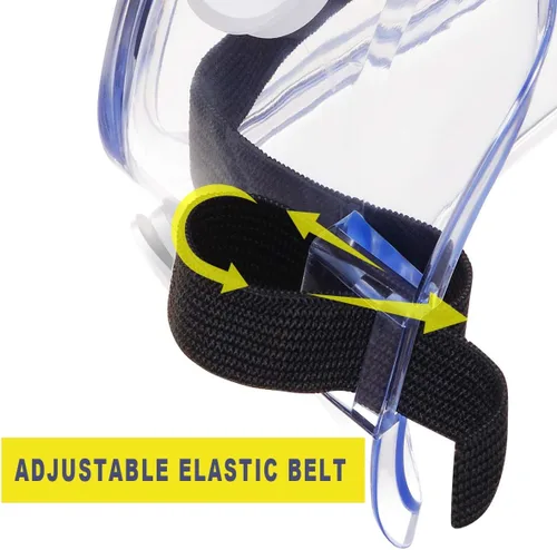 Miniatura 5 de Paquete de 2 gafas de seguridad y 6 pares de protectores laterales para gafas de ojos, gafas de seguridad con lado para protección ocular, perfectas