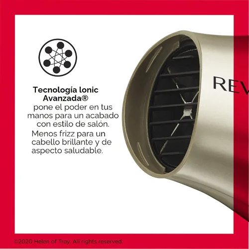 Miniatura 2 de REVLON 1875W Secador de pelo compacto con mango plegable Ideal para viajes