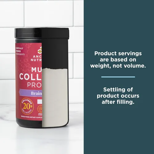 Miniatura 4 de Ancient Nutrition - Polvo de Proteína de Colágeno, Proteína Multicolágeno, Péptidos de Colágeno Hidrolizados para la Piel y las Uñas, Suplemento
